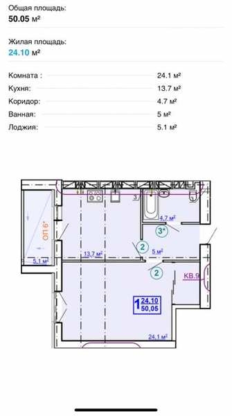 СРОЧНО ПРОДАМ 1 К. КВ. ЖК ЛЕВАДА - <ro>Изображение</ro><ru>Изображение</ru> #3, <ru>Объявление</ru> #1647391