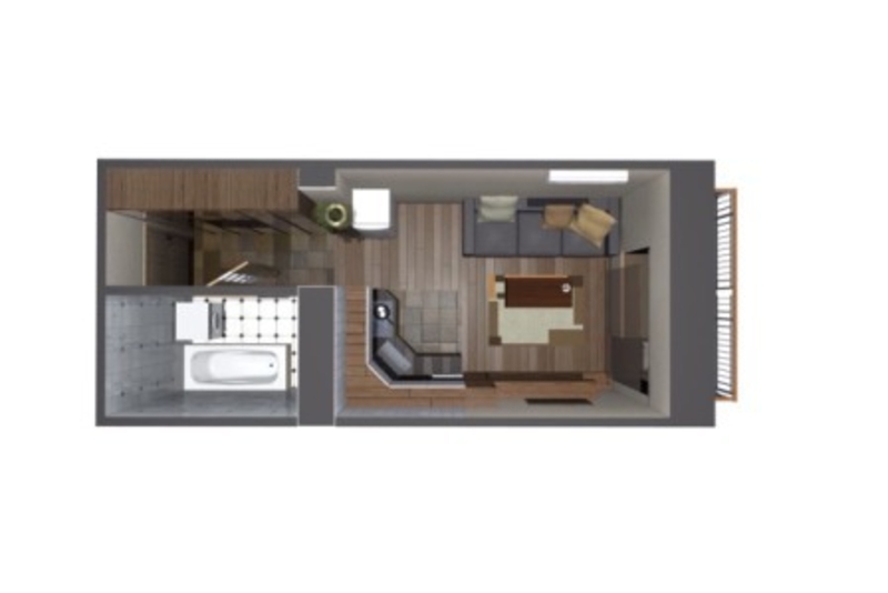 Распродажа малогабаритных квартир, ЖК Ласточкино гнездо - <ro>Изображение</ro><ru>Изображение</ru> #3, <ru>Объявление</ru> #1647596