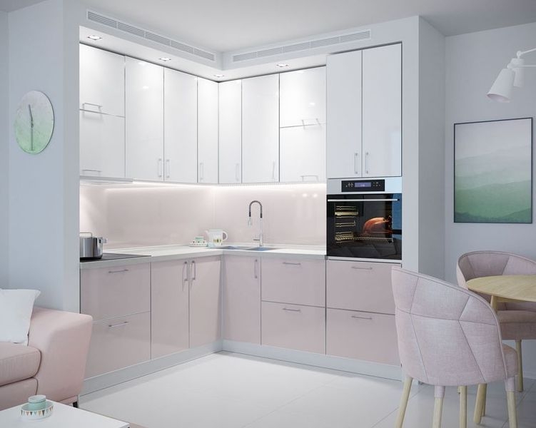 Кухни модульные фабричные по лучшей цене - фасад крашеный, пленочный, ламинир. - <ro>Изображение</ro><ru>Изображение</ru> #6, <ru>Объявление</ru> #1660316