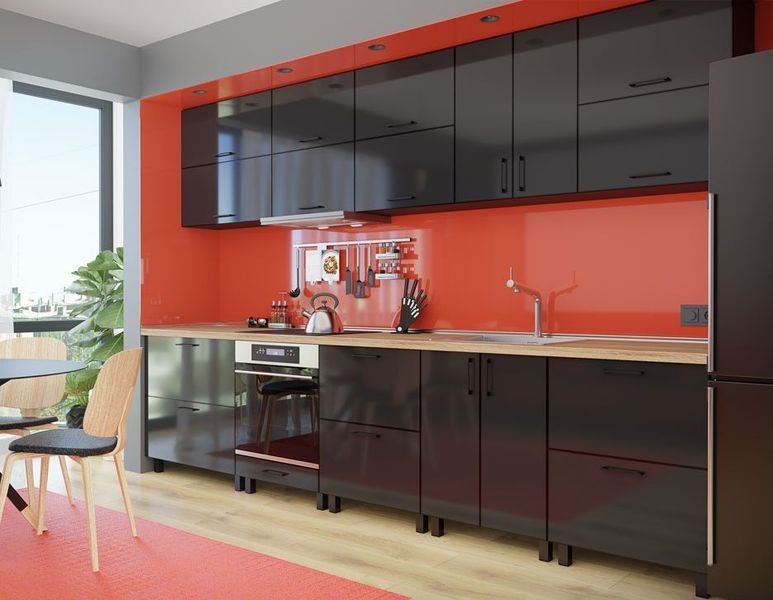 Кухни модульные фабричные по лучшей цене - фасад крашеный, пленочный, ламинир. - <ro>Изображение</ro><ru>Изображение</ru> #7, <ru>Объявление</ru> #1660316