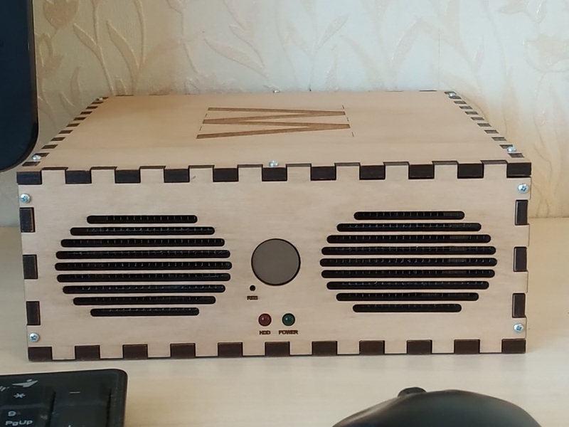 Корпус компьютера mini-ITX из дерева. WoodMark - <ro>Изображение</ro><ru>Изображение</ru> #5, <ru>Объявление</ru> #1665263