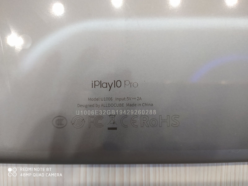 Планшет ALLDOCUBE iPlay10 pro 3/32 Wi-Fi 10.1 дюймов (без симкарт) НОВЫЙ! - <ro>Изображение</ro><ru>Изображение</ru> #4, <ru>Объявление</ru> #1689038