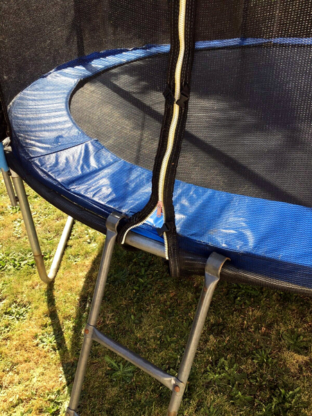 Батут 252 см с защитной сеткой, лестницей - <ro>Изображение</ro><ru>Изображение</ru> #6, <ru>Объявление</ru> #1710700