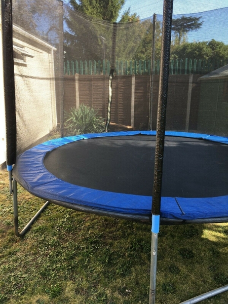 Батут 252 см с защитной сеткой, лестницей - <ro>Изображение</ro><ru>Изображение</ru> #4, <ru>Объявление</ru> #1710700