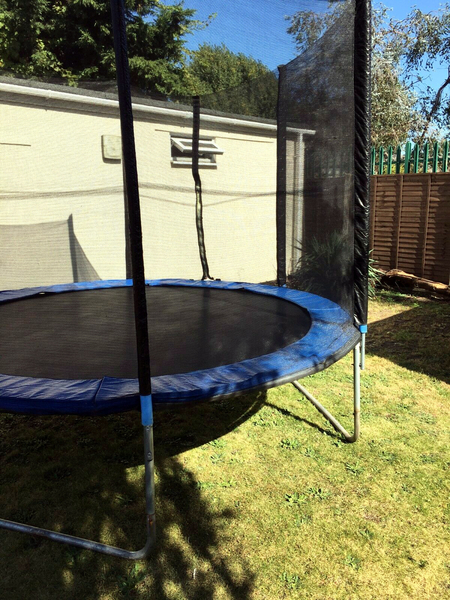 Батут 252 см с защитной сеткой, лестницей - <ro>Изображение</ro><ru>Изображение</ru> #3, <ru>Объявление</ru> #1710700