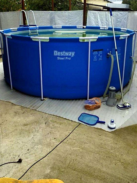 Бассейн каркасный Bestway 366х122 см с лестницей - <ro>Изображение</ro><ru>Изображение</ru> #5, <ru>Объявление</ru> #1713290