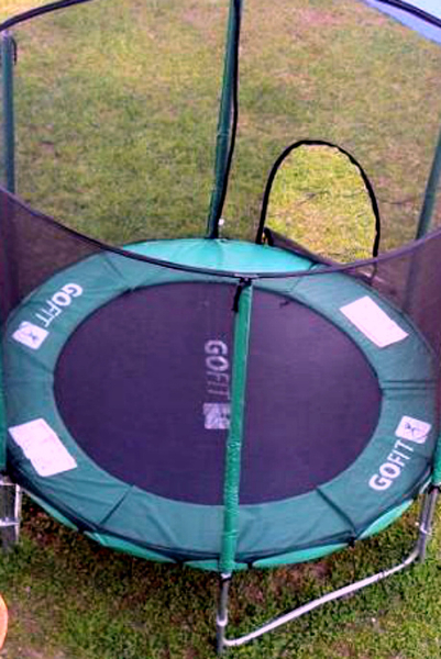 Батут 252 см с защитной сеткой и лестницей - <ro>Изображение</ro><ru>Изображение</ru> #6, <ru>Объявление</ru> #1712426