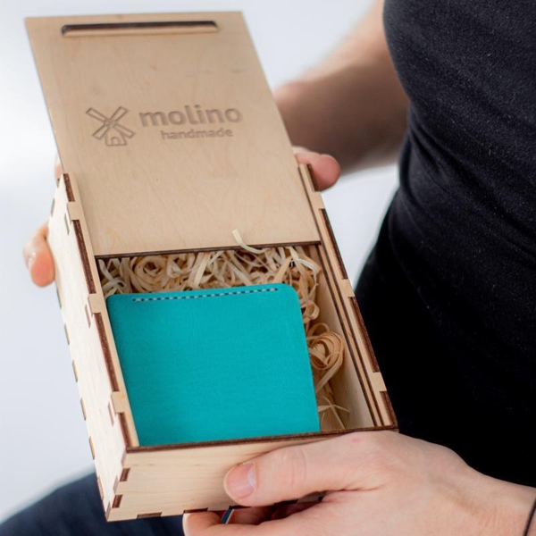 Женский кошелек в деревянной подарочной упаковке - <ro>Изображение</ro><ru>Изображение</ru> #2, <ru>Объявление</ru> #1721330