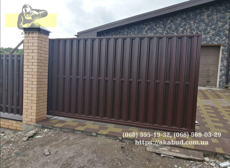 Встановлення та виготовлення навісів, гаражних воріт, металевих в'їзних воріт, п - <ro>Изображение</ro><ru>Изображение</ru> #4, <ru>Объявление</ru> #1732046