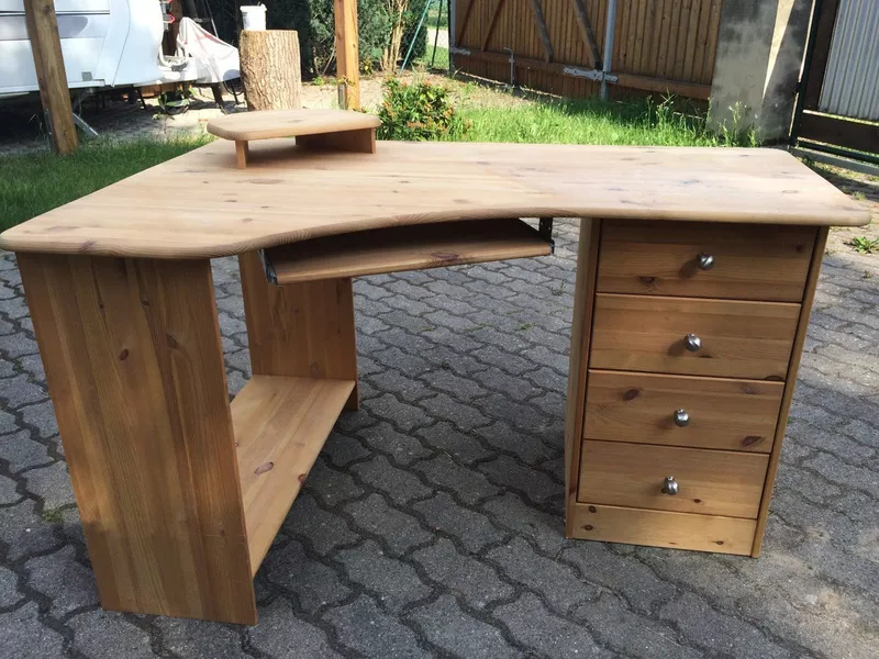 Столешница для компьютерного стола из дерева - <ro>Изображение</ro><ru>Изображение</ru> #6, <ru>Объявление</ru> #1738446