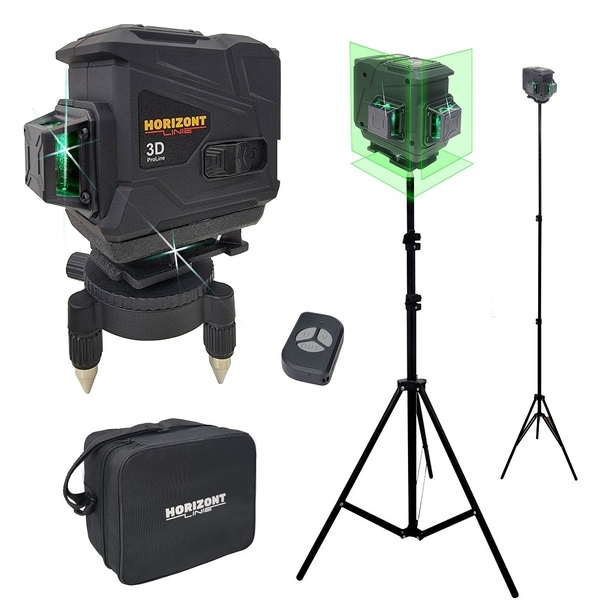 Лазерний рівень HORIZONT LINE 3D зі штативом 2.1 метра - <ro>Изображение</ro><ru>Изображение</ru> #4, <ru>Объявление</ru> #1742456