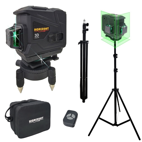 Лазерний рівень HORIZONT LINE 3D зі штативом 2.1 метра - <ro>Изображение</ro><ru>Изображение</ru> #3, <ru>Объявление</ru> #1742456